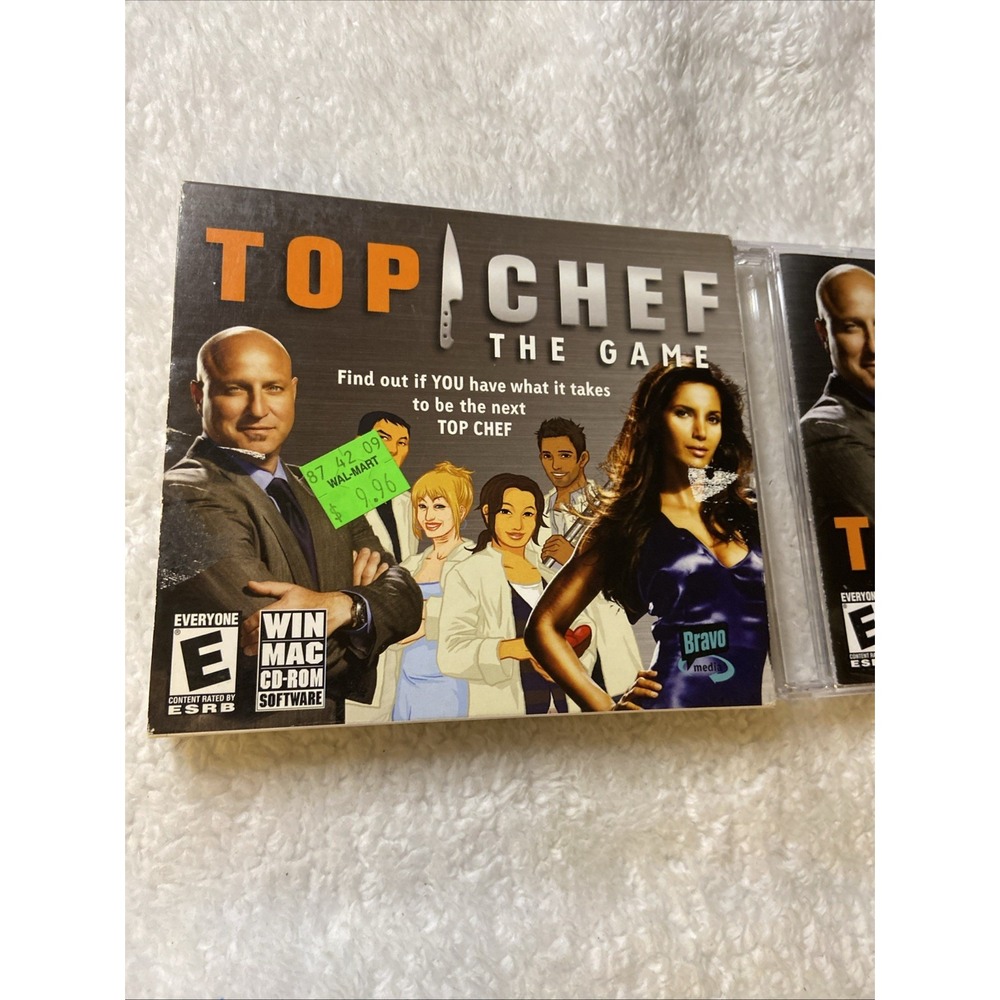 Top Chef The Game CD Rom Software 2009 Foodies Cooking Love Padme Lakshmi‎ Tom - Picture 2 of 9